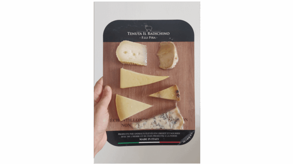 Tenuta Il Radichino ostbricka, serveringsklar