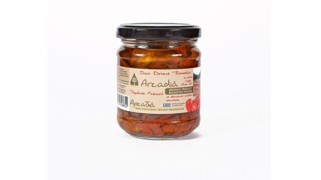 Organic Sundried Tomatoes in Organic Olive Oil 180 gr
