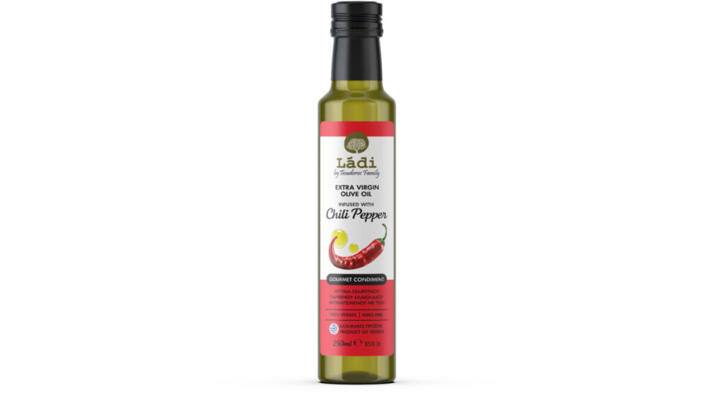 Infused Extra Virgin Olive Oil with Chili – Gourmet Condiment