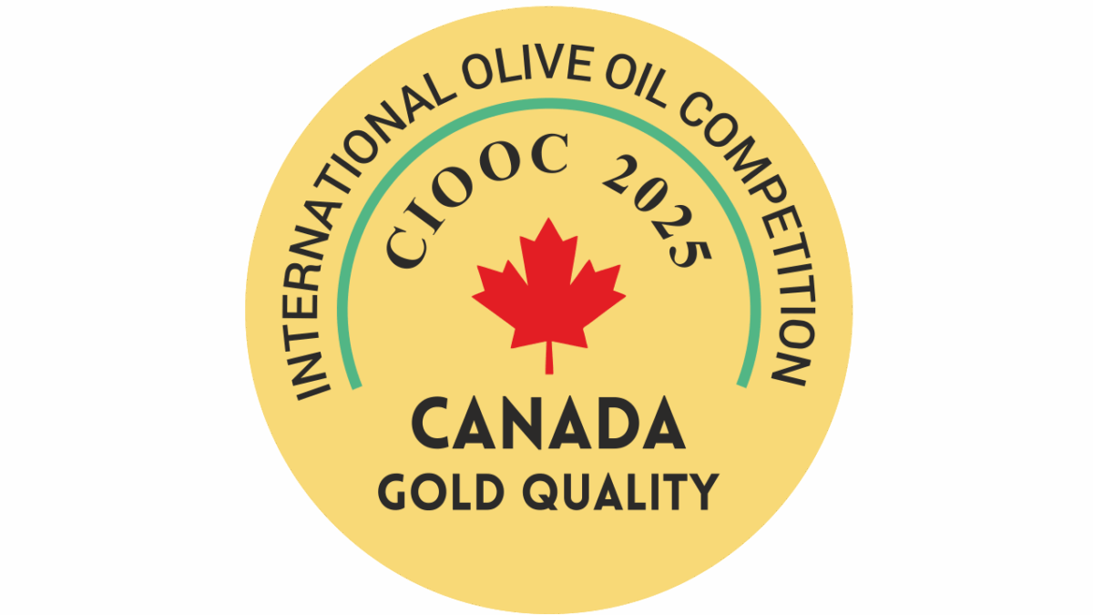 Golden Award at the Canada’s International Olive Oil Competition 2025