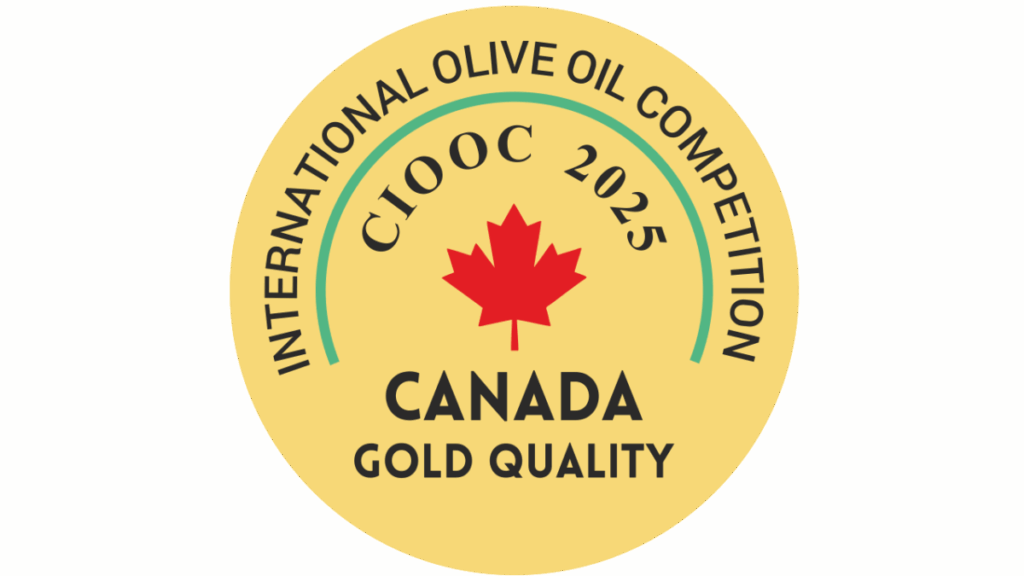 Guldpris vid Kanadas internationella olivoljetävling 2025