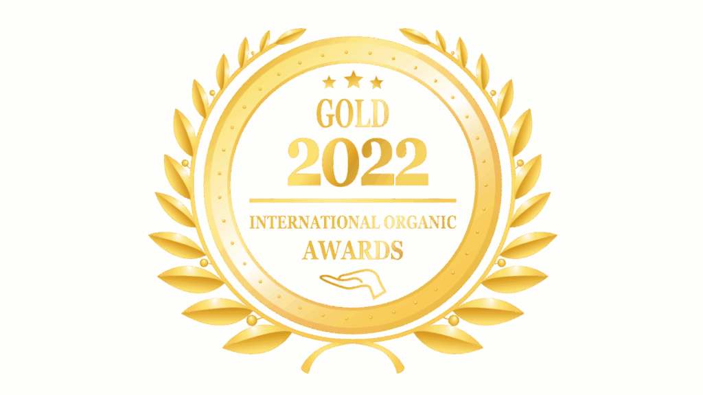 Gold medal in the International Organic Awards 2022