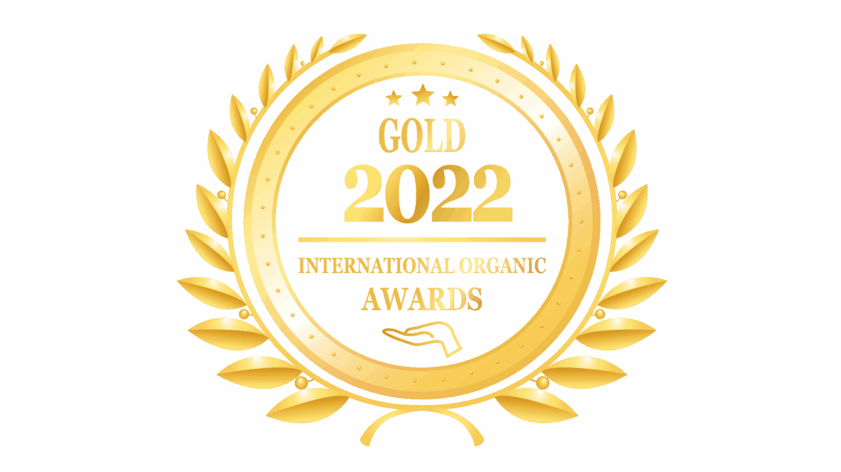 Gold medal in the International Organic Awards 2022