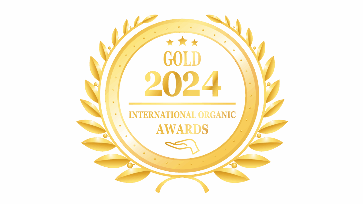 Guldmedalj i International Organic Awards 2024