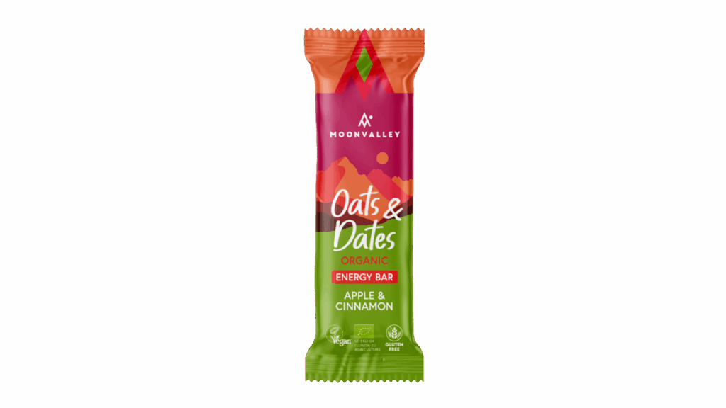 Vegan Energy Bar Oats & Dates Apple & Cinnamon 12-pack