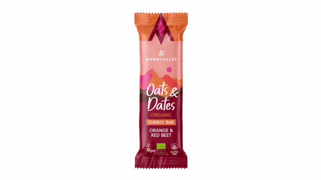 Vegan Energy Bar Oats & Dates Red Beets & Orange
