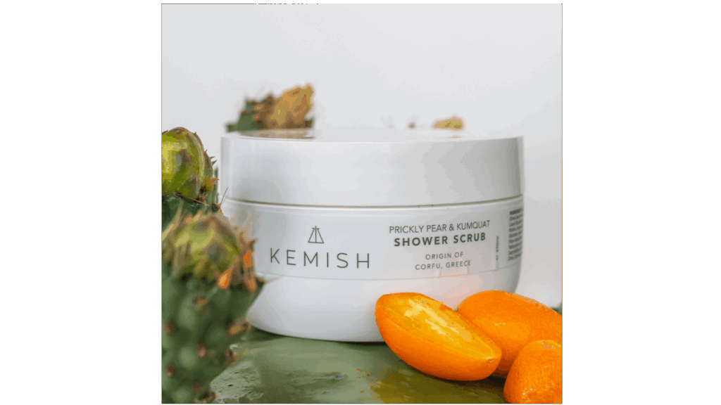 Kemish Duschskrubb, Kaktusfikon & Kumquat, 250 ml