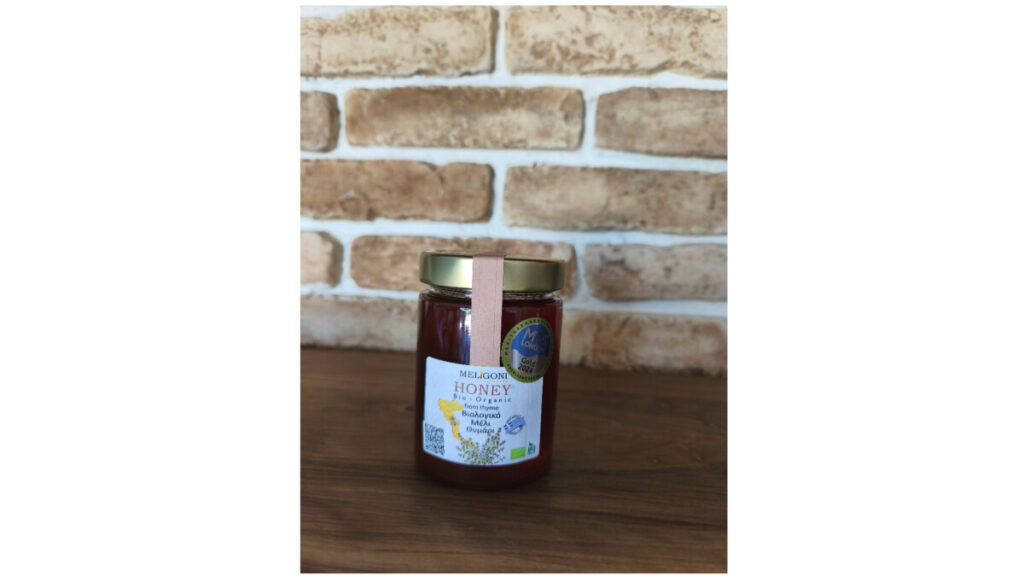 Meligoni Bio Organic Honey Corfu- Thyme honey