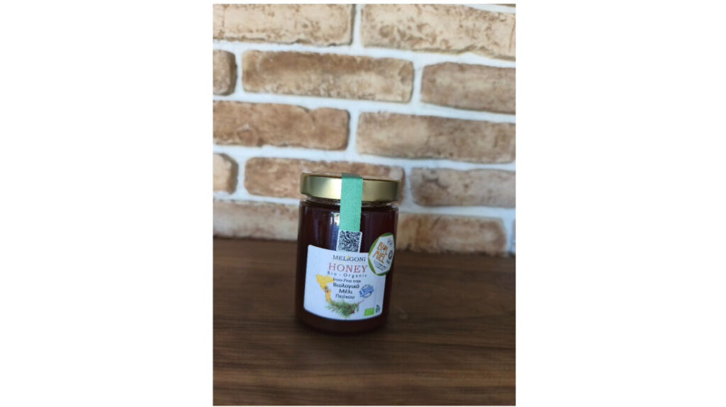 Meligoni Bio Organic Honey Corfu- Pine honey