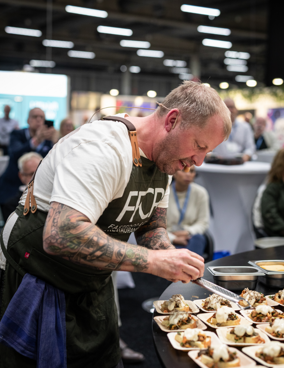 Daniel Mullern i live-köket