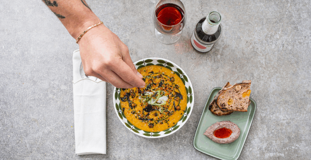 sopköket överbliven mat