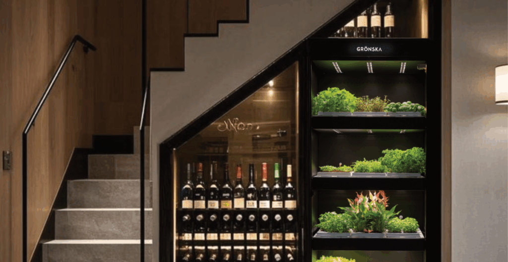 Grönska levererar odlingsskåp till restauranger, företag och skolor