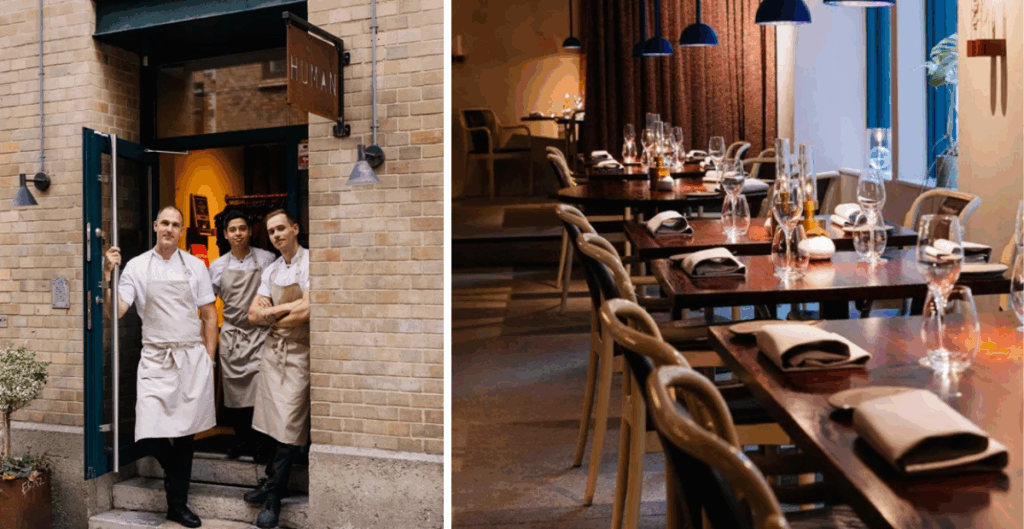 Restaurang Human ägs och drivs av Martin Moses