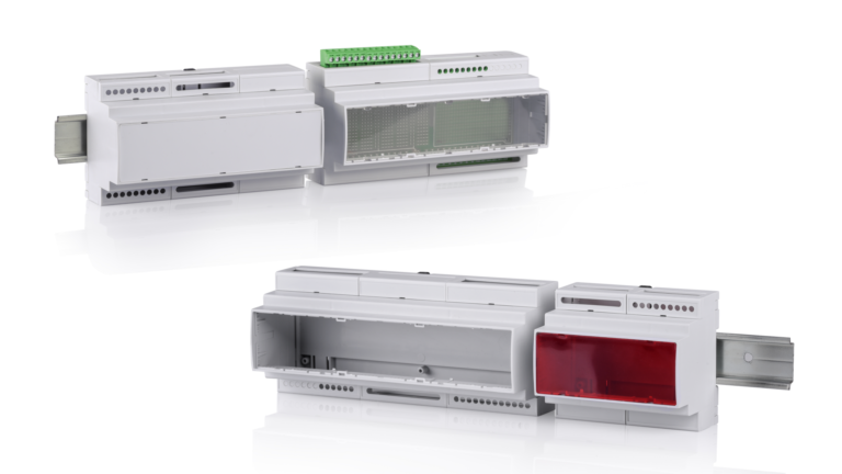 New DIN rail enclosure according to DIN 43880