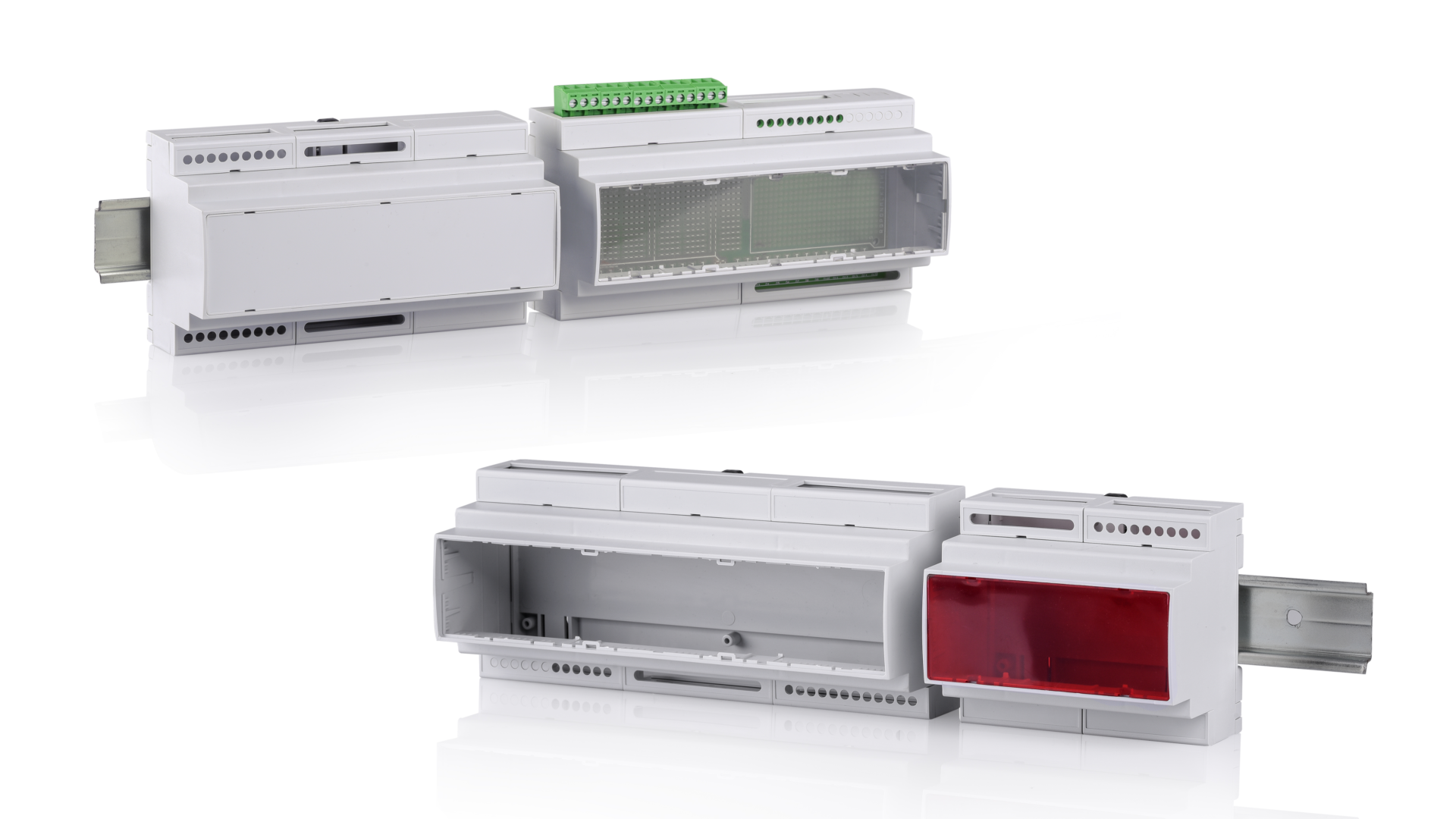 New DIN rail enclosure according to DIN 43880
