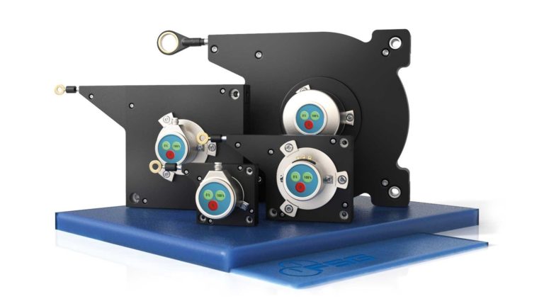 Wire-actuated encoder of the SL00 Basic series from FSG