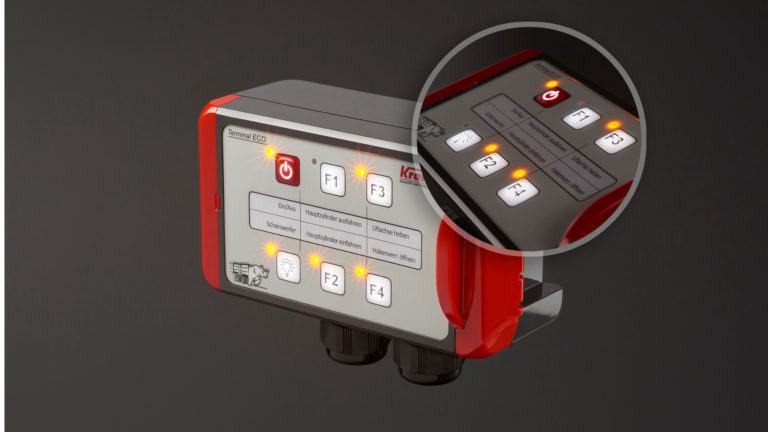 The most up-to-date LED technology ensures maximum operating safety