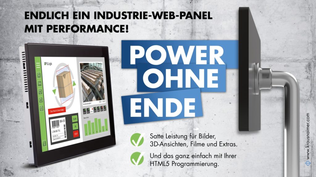 Industrie-WEB-Panel mit Performance!