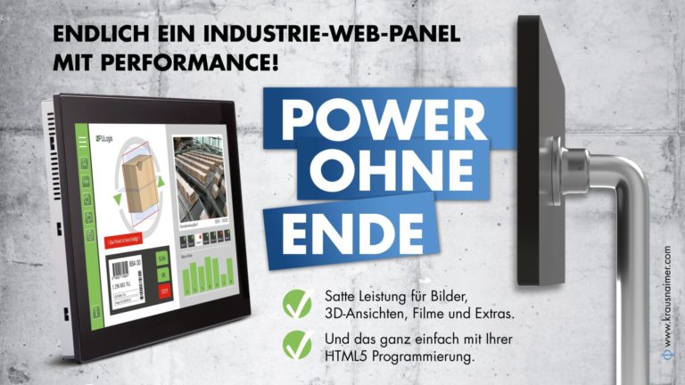 Industrie-WEB-Panel mit Performance!