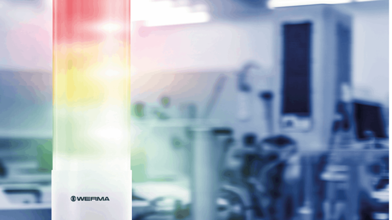 LED signal tower eSIGN – now also in white!