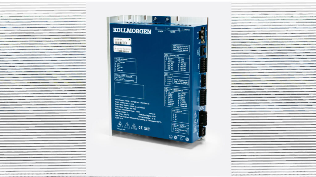 Kollmorgen introduces the P80360 stepper drive with closed-loop position control