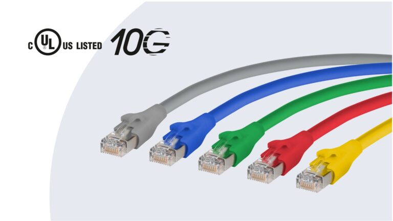 Patch cables for industrial environments with cULus application in industry