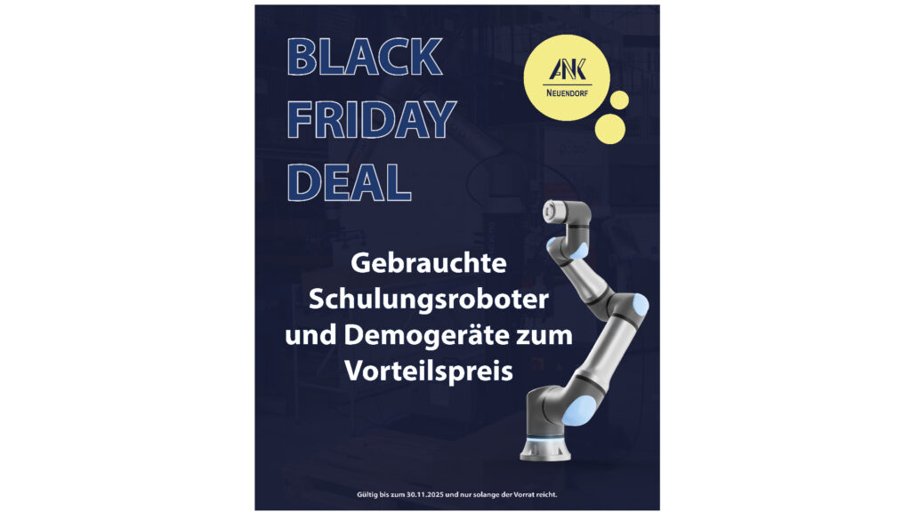 Black Friday Deals – gebrauchte Roboter zum Spitzenpreis!