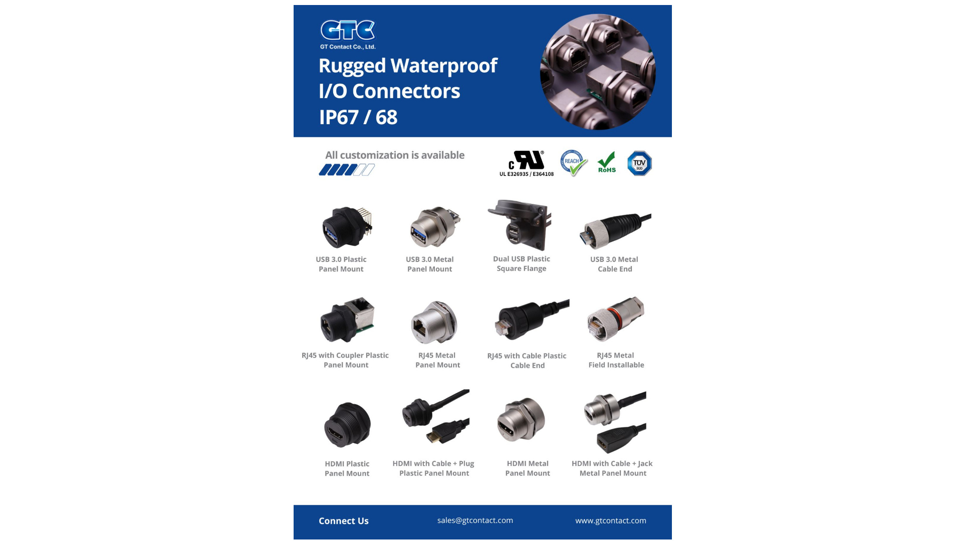 Robuste Steckverbinder