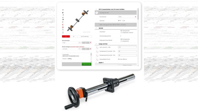 Lineareinheiten online konfiguriert