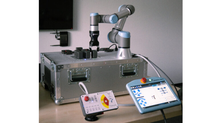 Mobile Schulungszelle