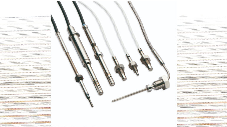 Temperature sensors for combined heat and power plants and motorsports