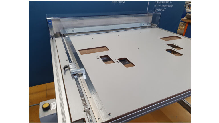 Plattentrenner- und Plattenscheren