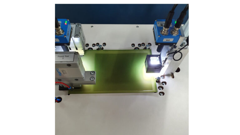 Hochpräzions-Stanzen mit automatischer optischer Positionierung