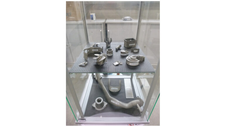 3D printing metal DMLS sample parts