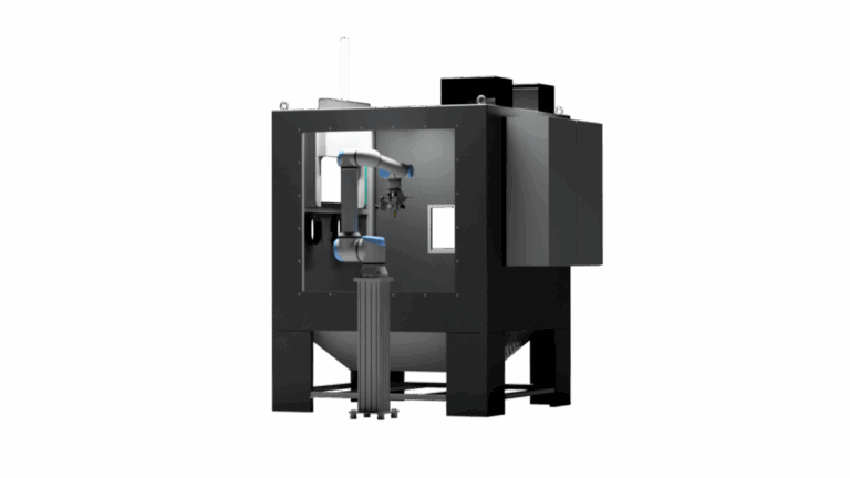 automated sandblasting machine