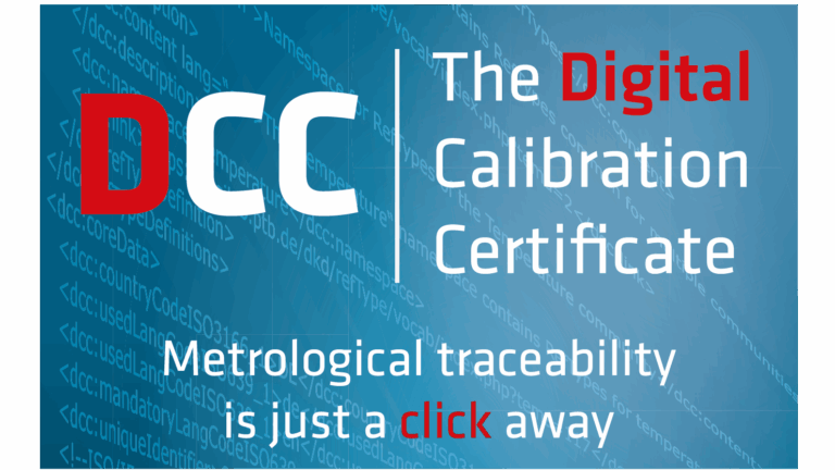 Der digitale Kalibrierschein &ndash; metrologische R&uuml;ckf&uuml;hrung auf Knopfdruck
