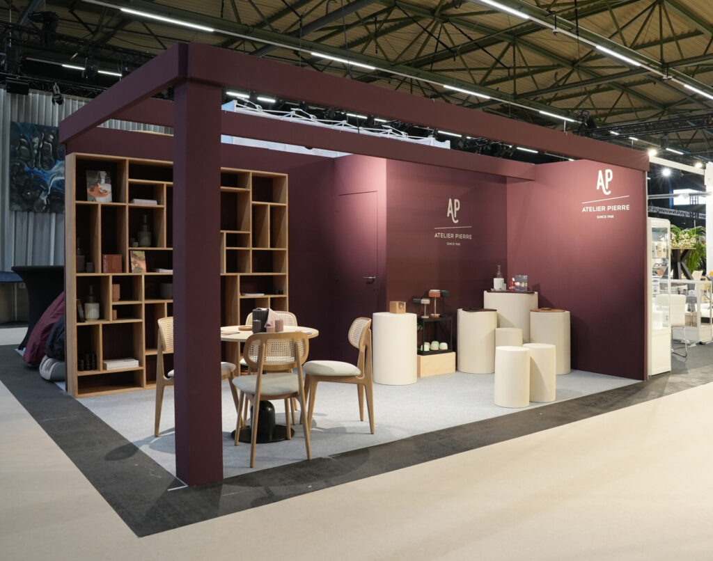 atelier pierre woody houtbouw stand