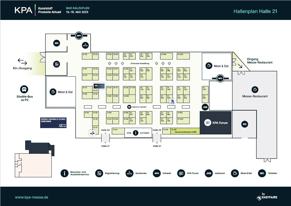 KPA Bad Salzuflen Hallenplan