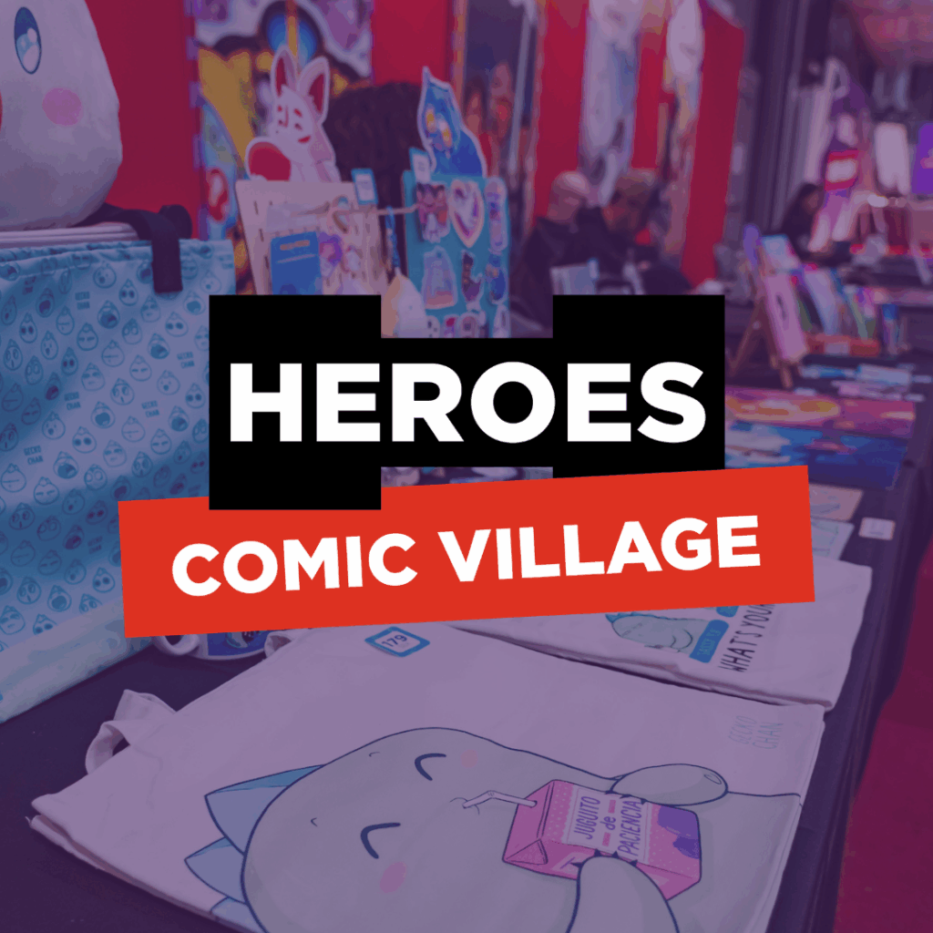 comic village på comic con