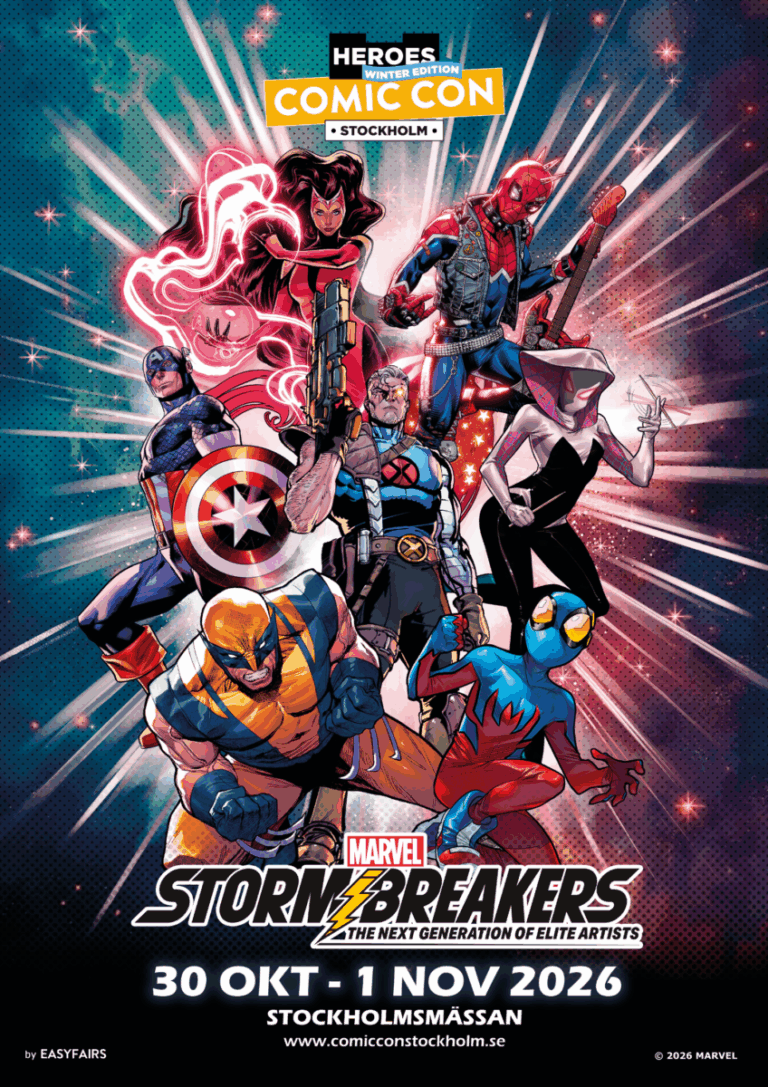 Poster comic con winter