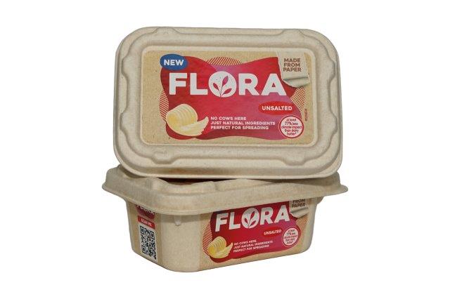 Paper based packaging for spreads