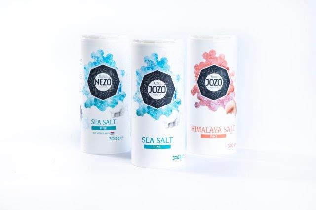 JOZO NextCycle IMLTM decorated salt shakers