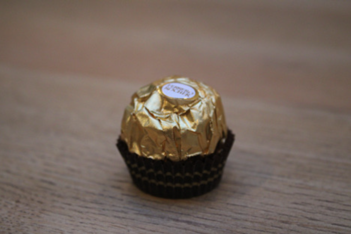 Ferrero Rocher verpakking 2
