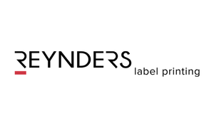 Reynders label printing logo op witte achtergrond