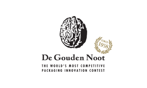Logo van De Gouden Noot verpakkinginnovatieprijs 1988