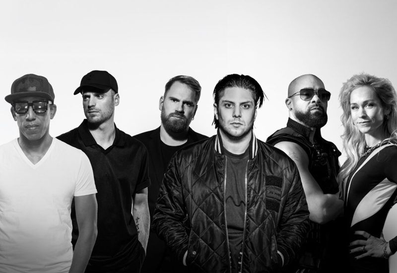 Groepsfoto artiesten