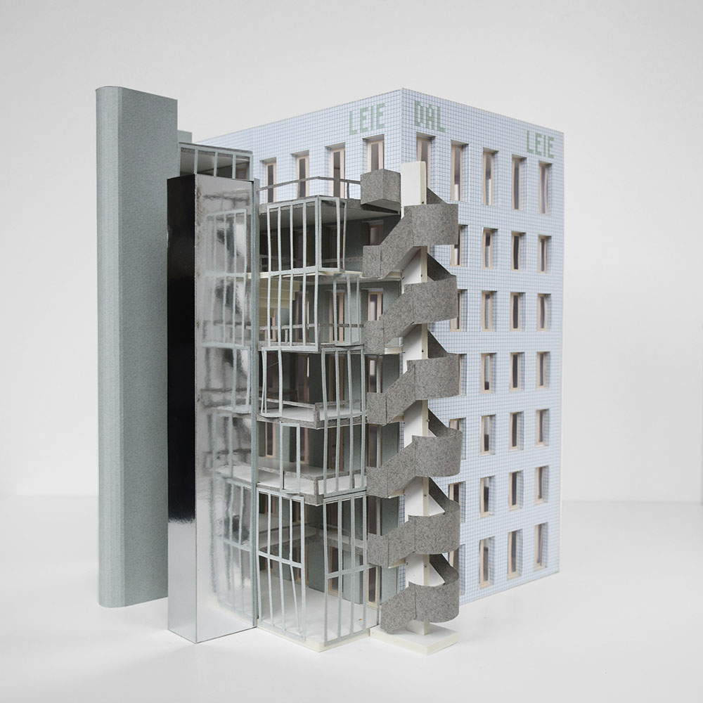 Leiedal maquette