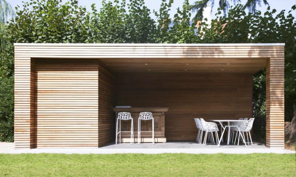 Woodproject houten poolhouse - catalogus bis 2018