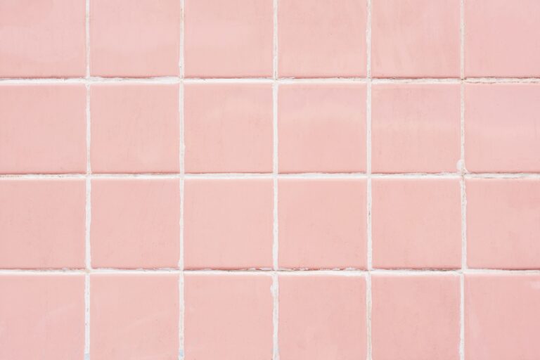 roze tegels
