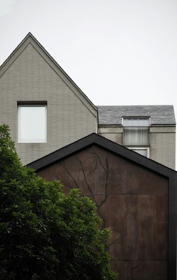 gevel van woning